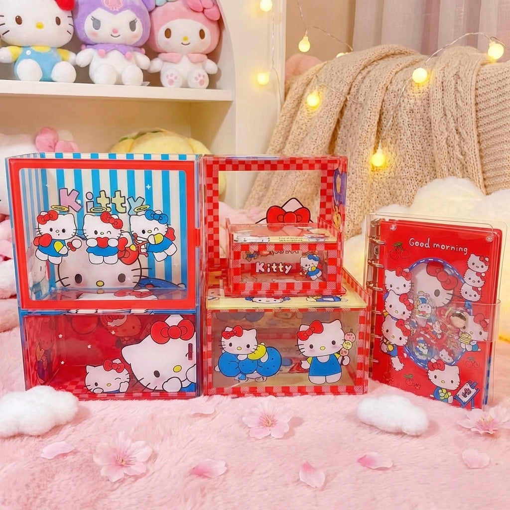 Custom Hello Kitty Acrylic Storage Box