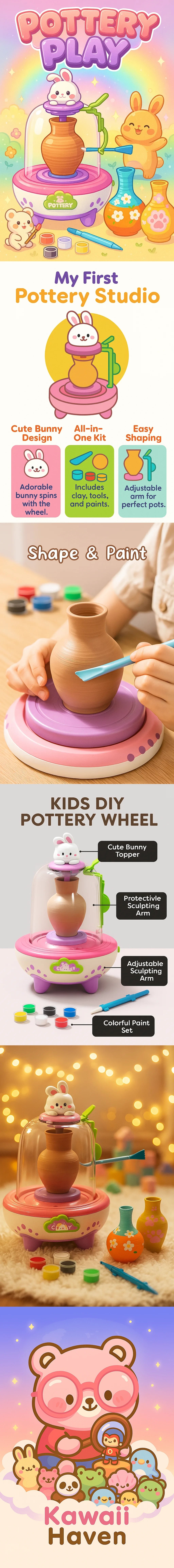 Kawaii Pottery Studio