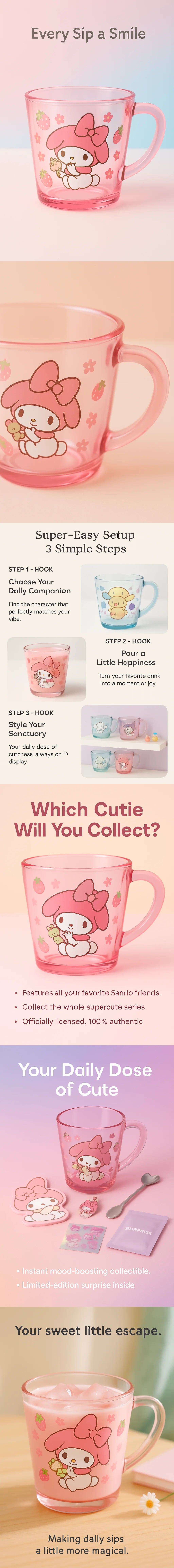 Banner for Sanrio Crystal Dream Cups