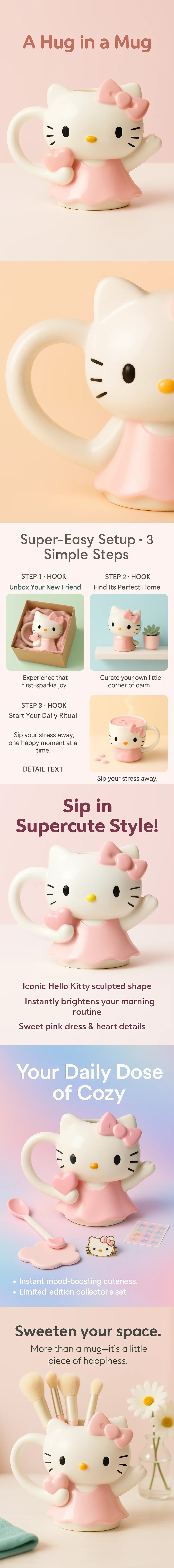 Banner for Angelic Kitty Heart Mug
