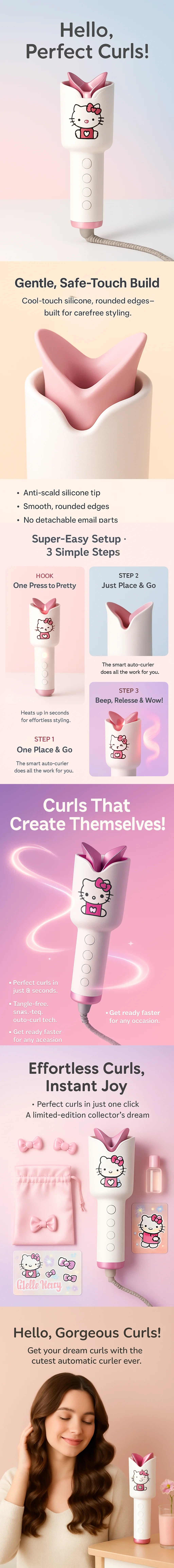 Banner for Hello Kitty Dreamy Curls