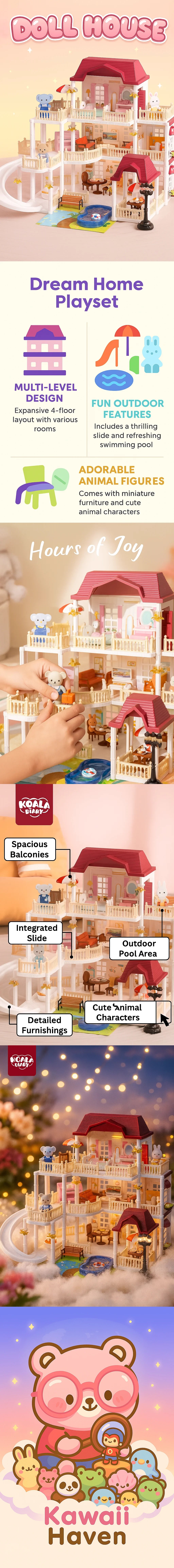 Dreamy Dollhouse Villa