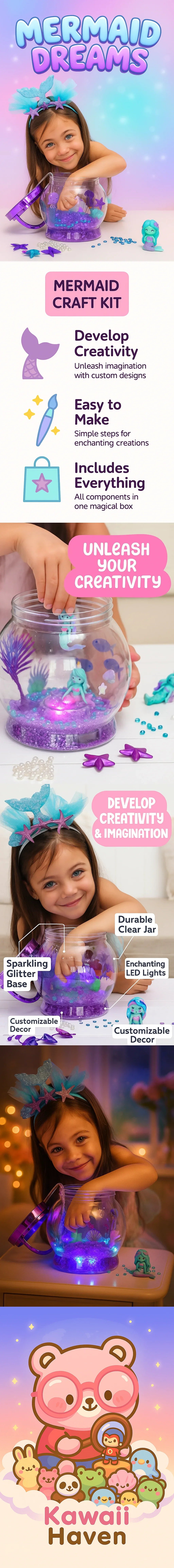 Banner for Enchanted Mermaid Glow Jar