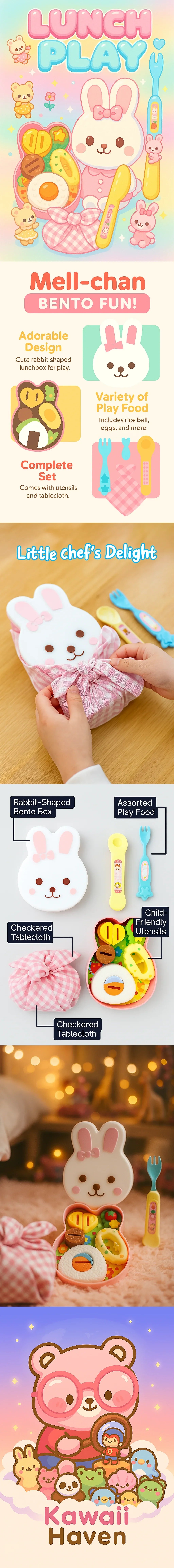 Banner for Kawaii Bunny Lunch Set