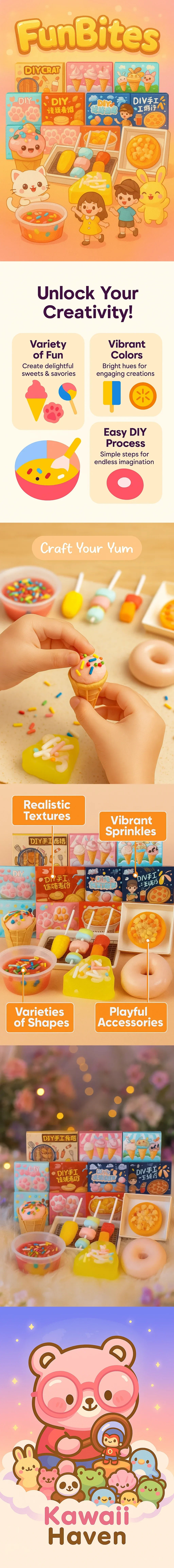 Banner for Kawaii DIY Edible Treat Kit