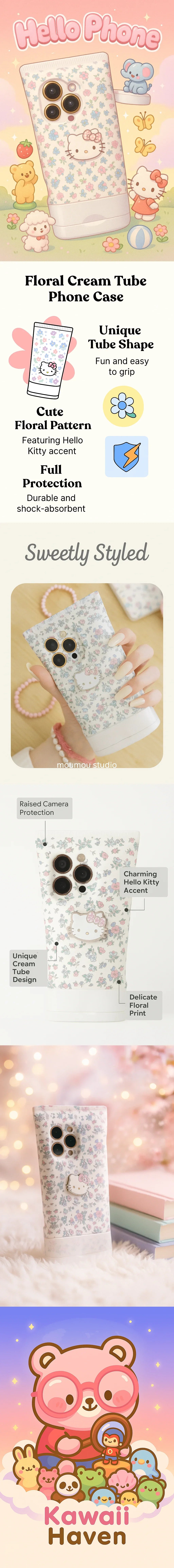 Banner for Floral Kitty Cleanser Case