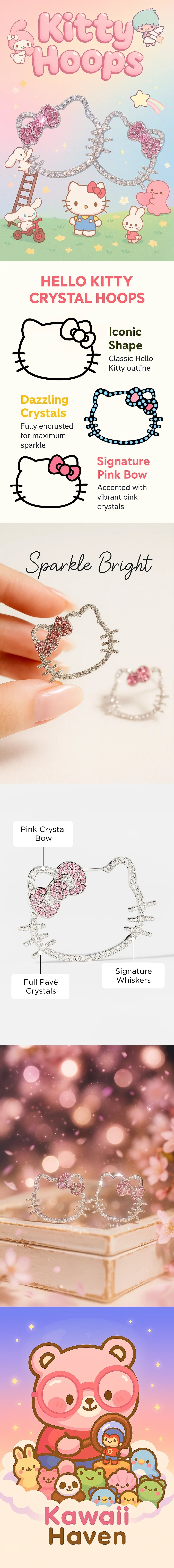 Banner for Sparkly Kitty Glam Hoops