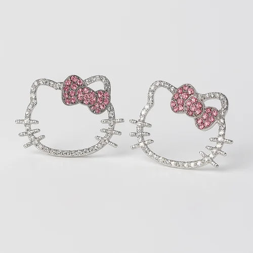 Sparkly Kitty Hoops