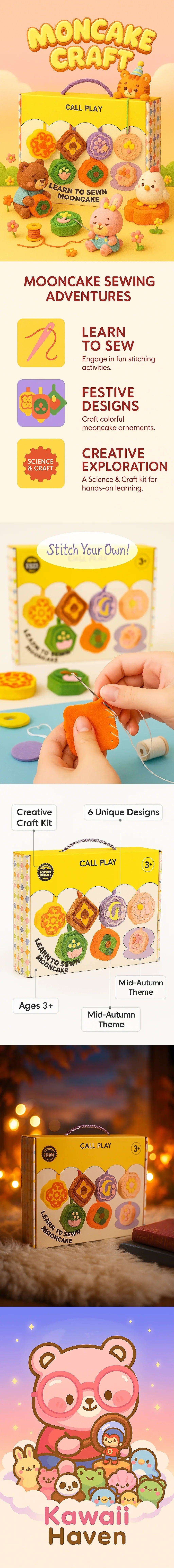 Banner for Kawaii Mooncake Craft Kit