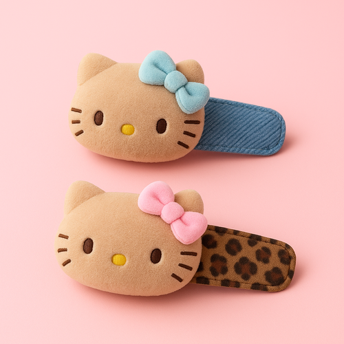 Fuzzy Kitty Glam Clips