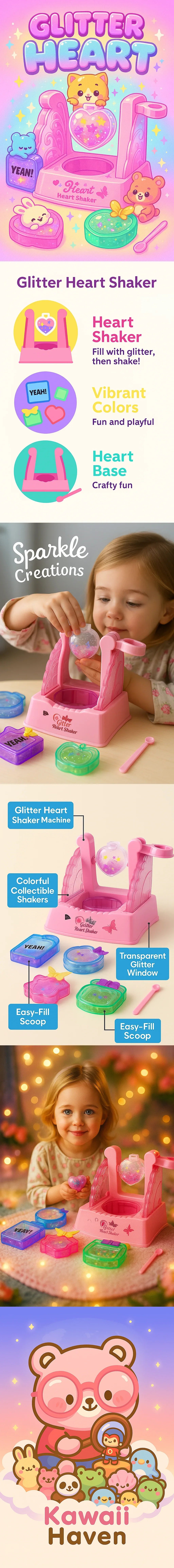 Banner for Sparkle Heart Shaker Kit