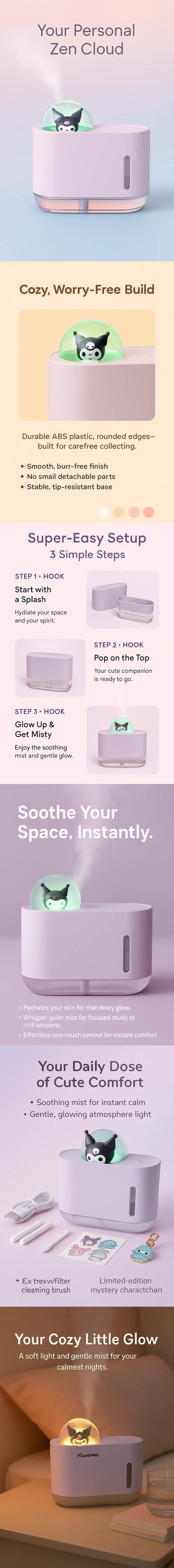 Banner for Dreamy Kuromi Humidifier