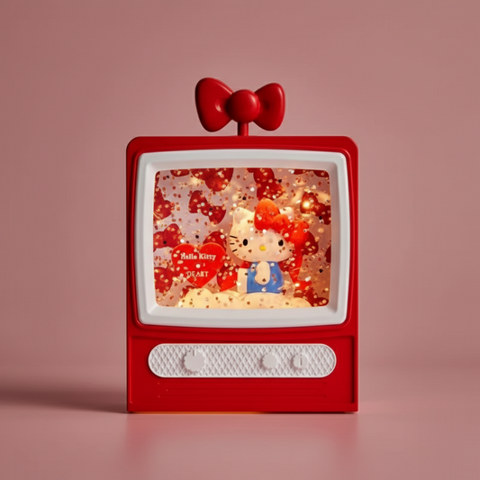 Hello Kitty Crystal TV Snow Globe