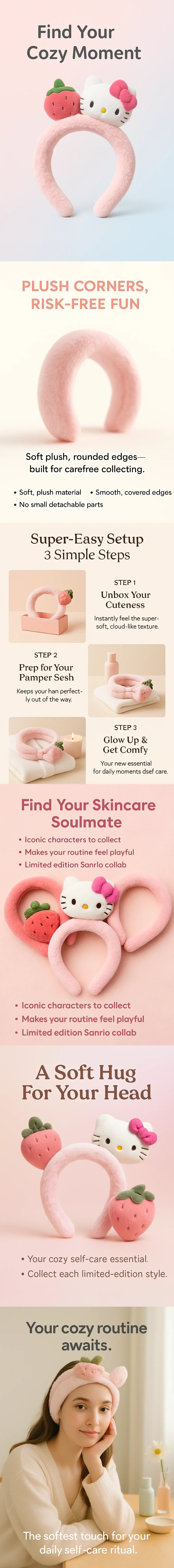 Banner for Kawaii Kitty Spa Headband