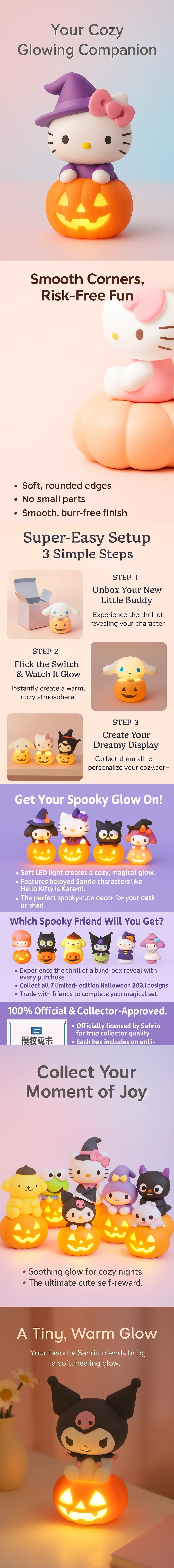 Banner for Sanrio Spooky Glow-Pals