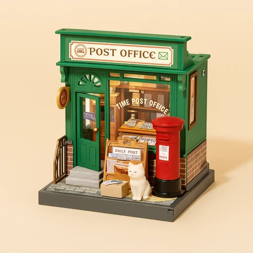 Cozy Post Office Miniature Kit