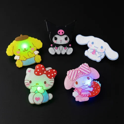 Dreamy Sanrio Glow Pins