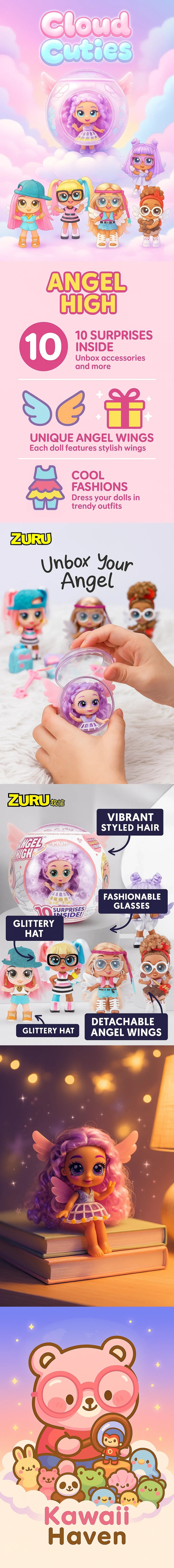Banner for Magic Hair Angel Dolls