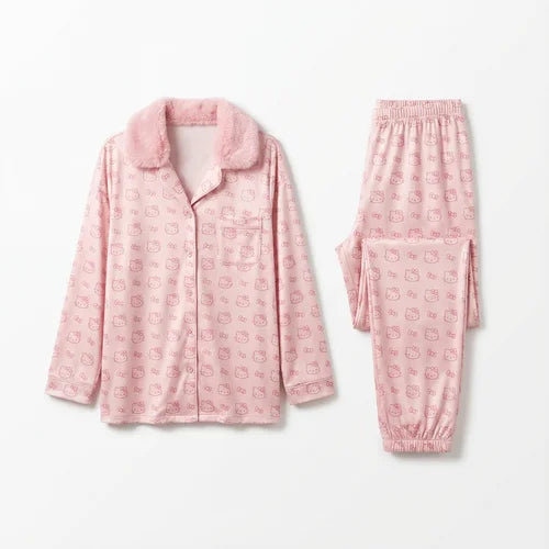 Sweet Kitty Pajama Set