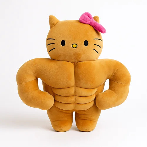 Muscle Kitty Cutie