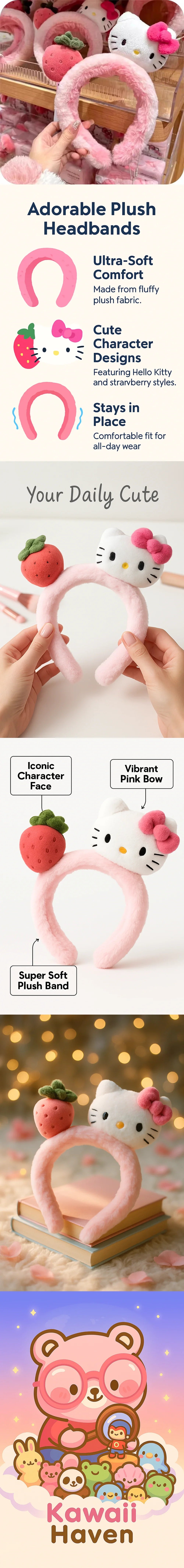 Banner for Kawaii Kitty Spa Headband