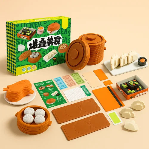 Dreamy Dim Sum Stackers