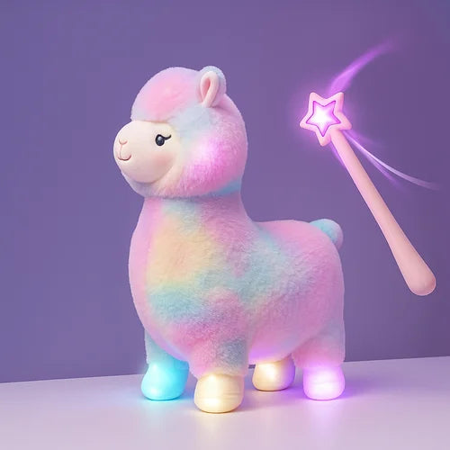 Dreamy Rainbow Llama