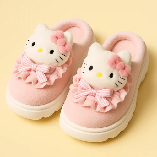 Dreamy Kitty Cloud Slippers