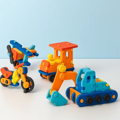 Puzzly Vehicle Parade